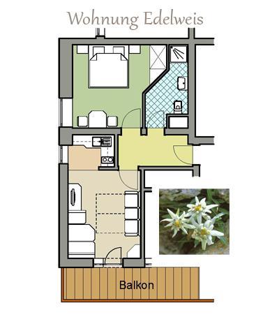Urblhof Apartment Leutasch Bilik gambar