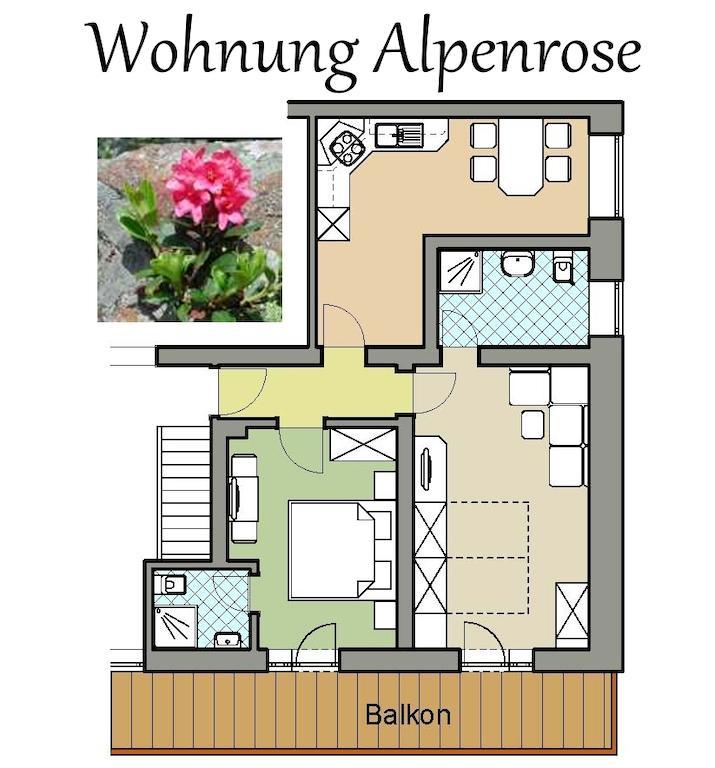 Urblhof Apartment Leutasch Bilik gambar